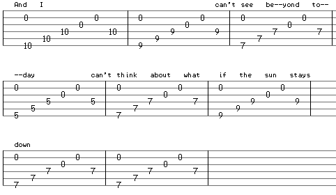Darkness Of Her Eyes Chorus pt1