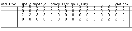 A Taste For Honey verse pt1